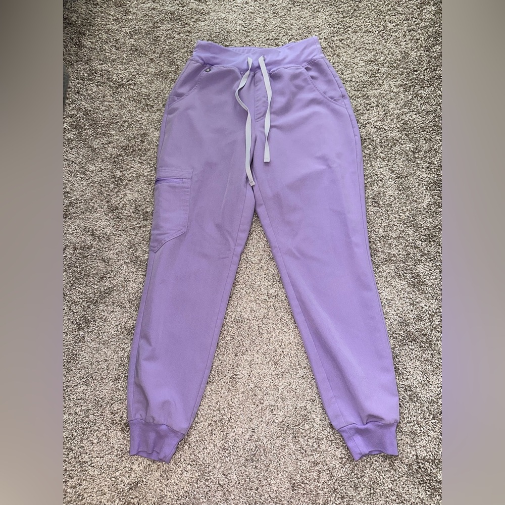 High waisted Zamora lavender dew FIGS